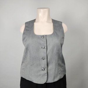 NORTHERN Reflections Grey Suit Vest Size XL